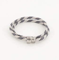 Louis Vuitton Keep It Double Leather Bracelet, Black, 21 (Stock Confirmation Required)
