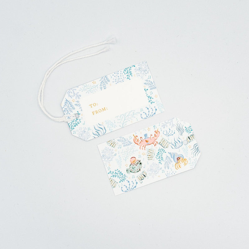 Sailormade and Lexi Mayde nautical holiday gift tags locally designed and made in Massachusetts