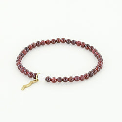 Rayminder UV Awareness Bracelet for sun safety and uv protection in garnet maroon