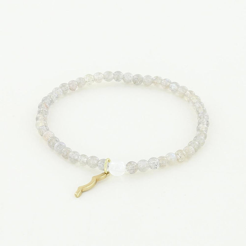 rayminder uv awareness bracelet for sun safety and protection in labradorite