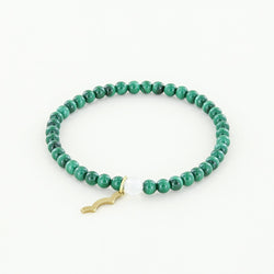 Rayminder UV Awareness Bracelet for sun safety and uv protection in green malachite