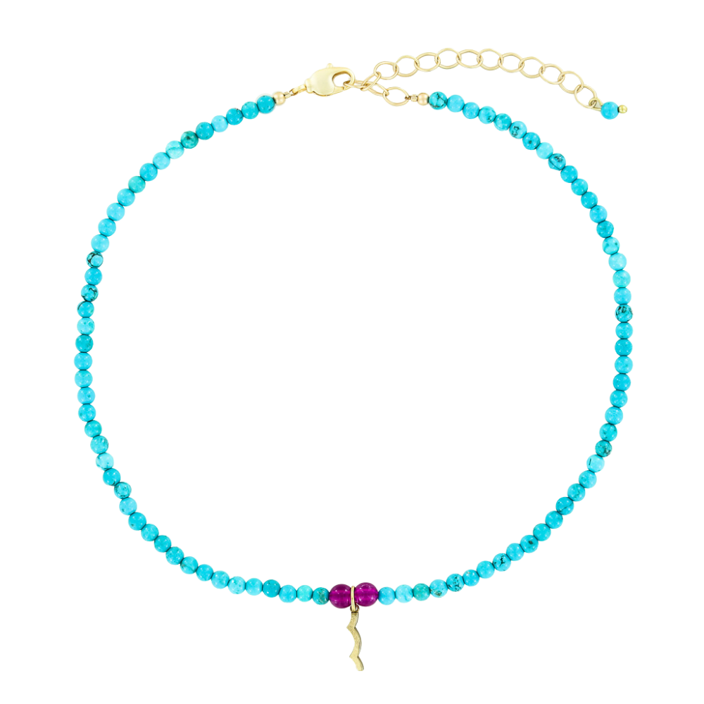 Rayminder UV Awareness Necklace in Turquoise – Sailormadeusa