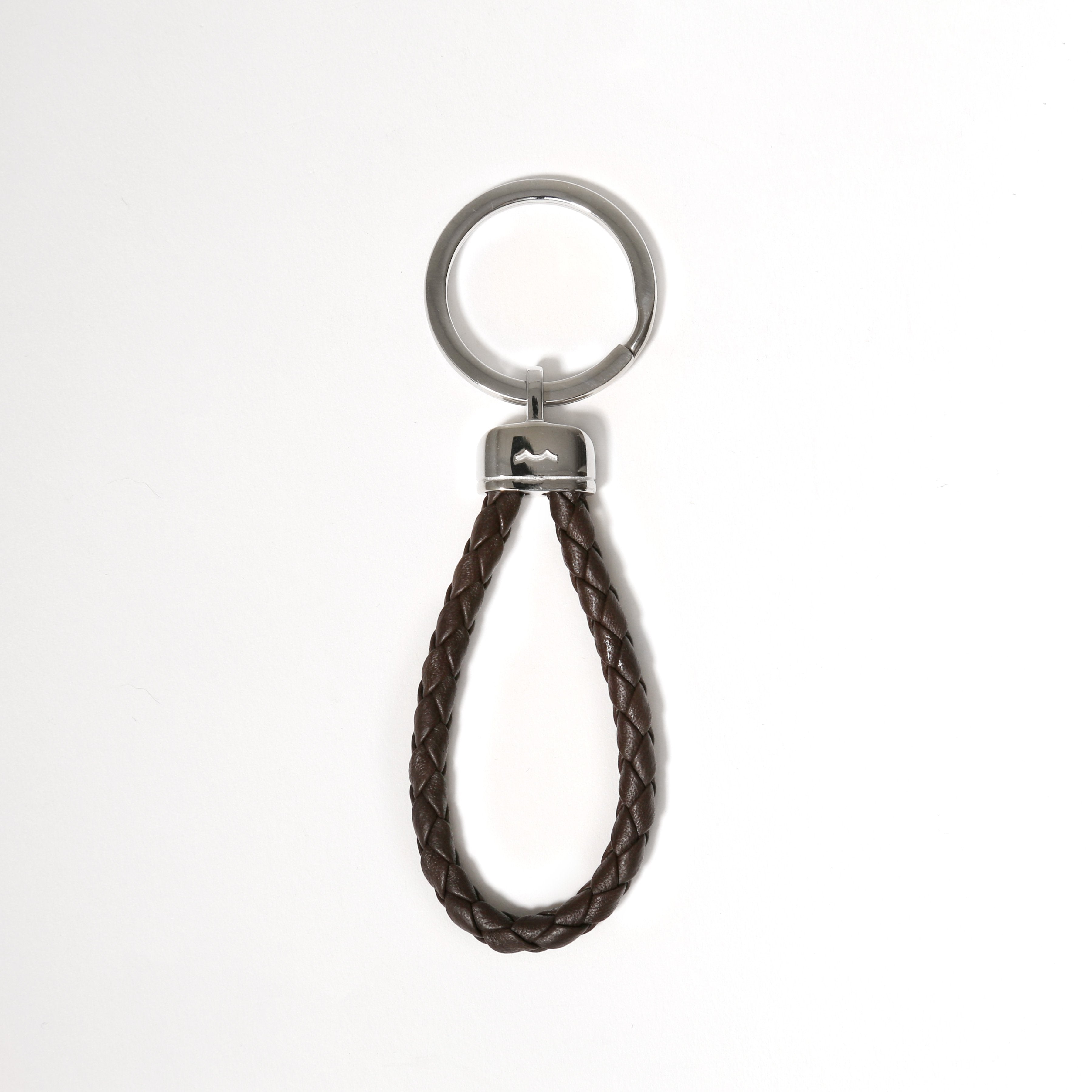 Pete's Point Keychain in Braided Leather – Sailormadeusa