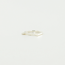Tidal Wave Ring in Sterling Silver