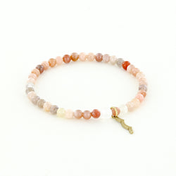 Sailormade rayminder uv awareness bracelet in sunstone. Wear for increased sun safety and protection. Made by Boston’s favorite bracelet company.