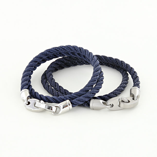 elsewhere and catch double rope bracelets in navy for his and her bracelets