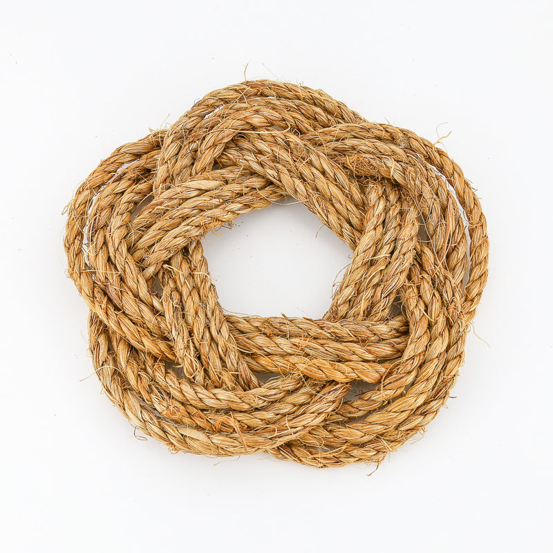 sailormade nautical rope trivet home good in hemp