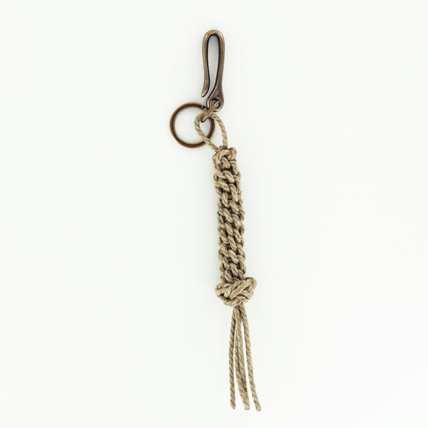 Barcliff Ave Knot Keychain with Antique Brass Fish Hook – Sailormadeusa